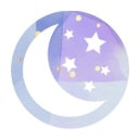 月と星の画像